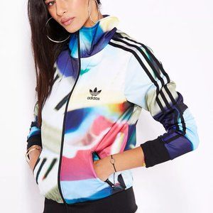 adidas Originals Chaos Sneaker Firebird Track Jacket - Size L - Women's